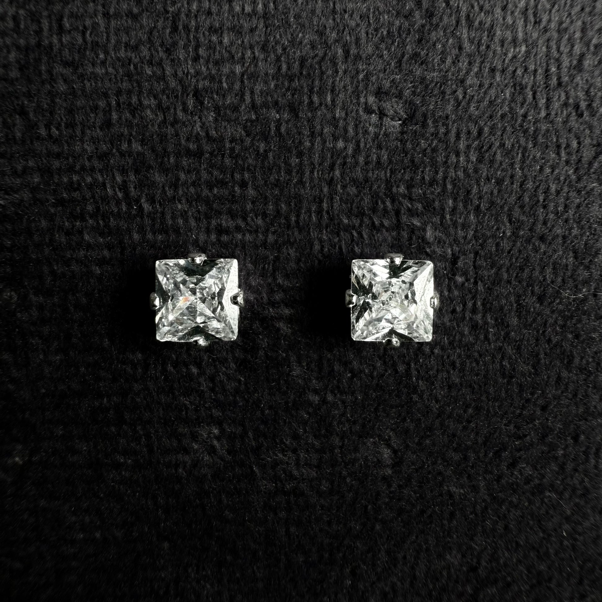 Aros Cuadrados - Plata 925