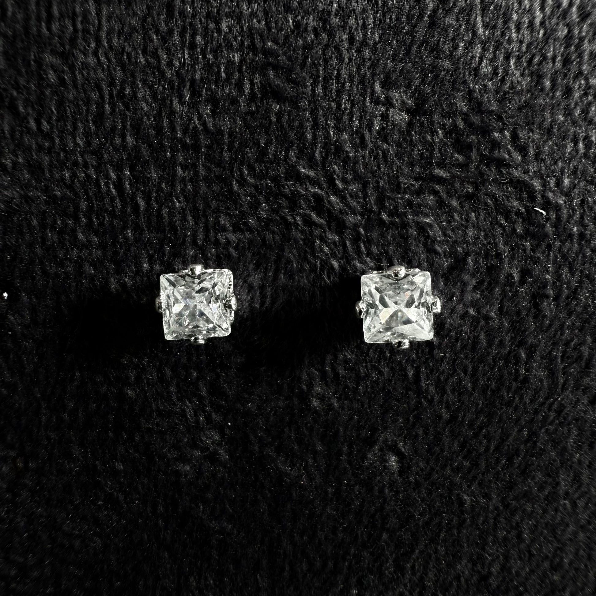 Aros Cuadrados Pequeños - Plata 925