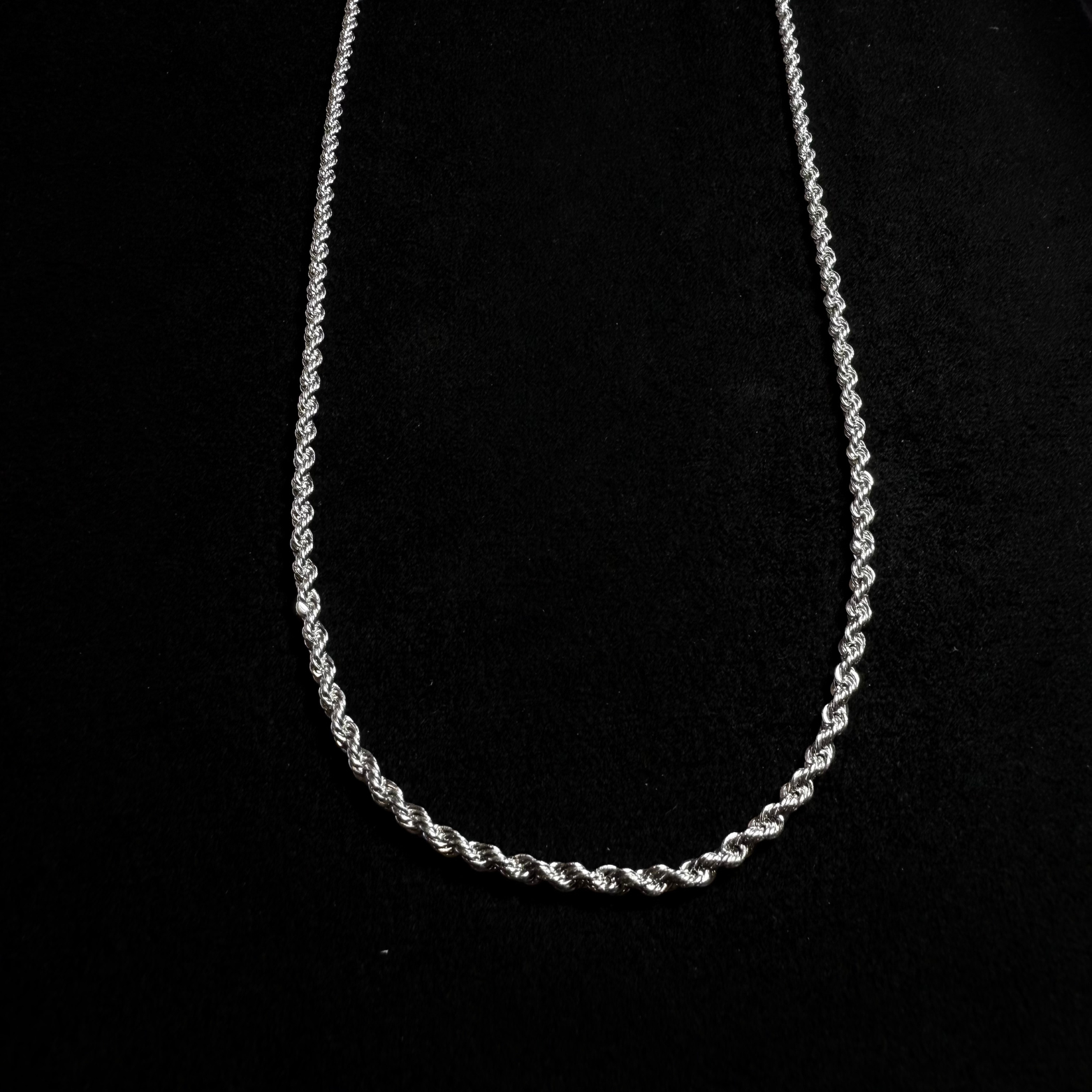 Cadena Turbillon - Plata 925