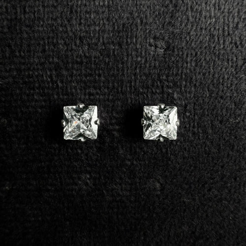 Aros Cuadrados - Plata 925