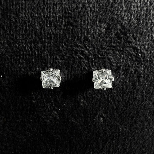 Aros Cuadrados Pequeños - Plata 925