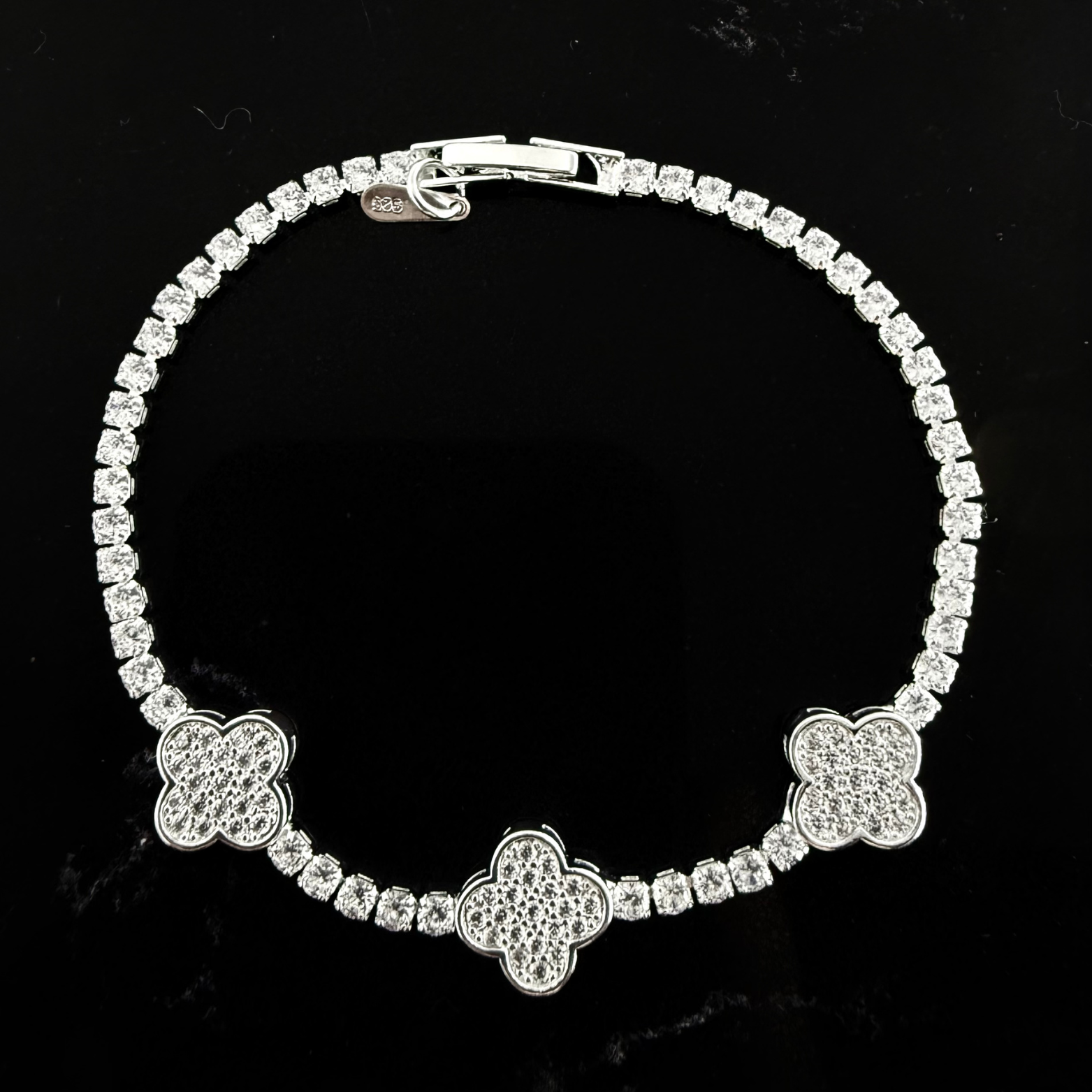 Pulsera Trébol VC - Plata 925