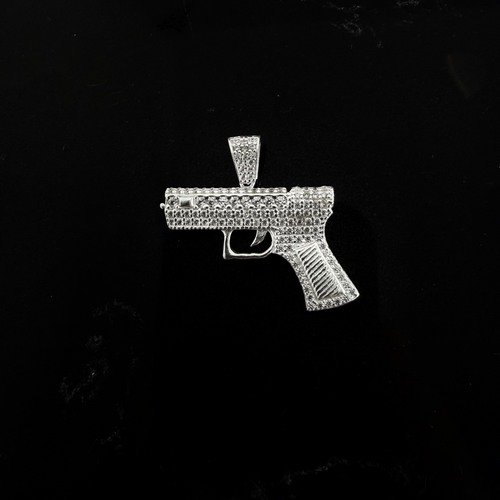 Colgante Glock 19 - Plata 925