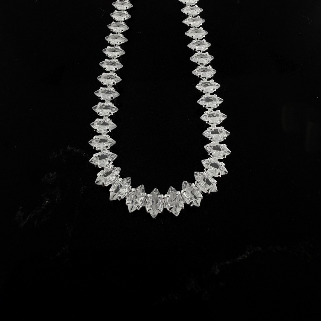 Pulsera Tenis en Rombo - Plata 925