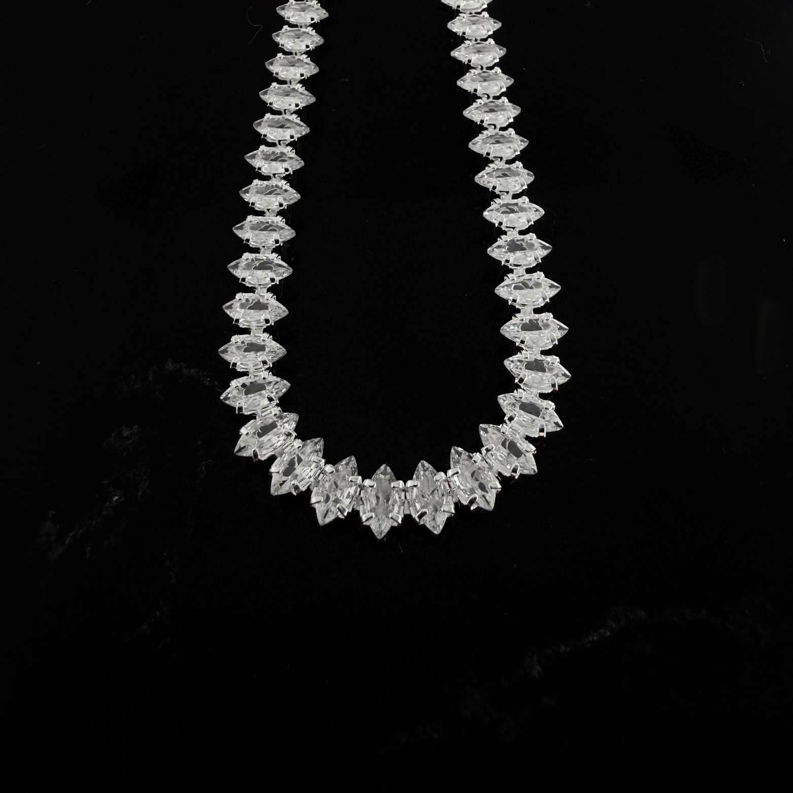 Pulsera Tenis en Rombo - Plata 925